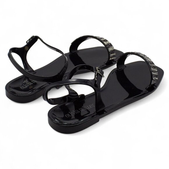 Olivia Miller Womens Calabria Open Toe Jelly Sandals - Picture 4 of 7